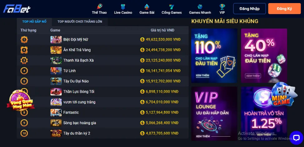 Người chơi đang tương tác với giao diện game vh88, nhấn mạnh trải nghiệm giải trí